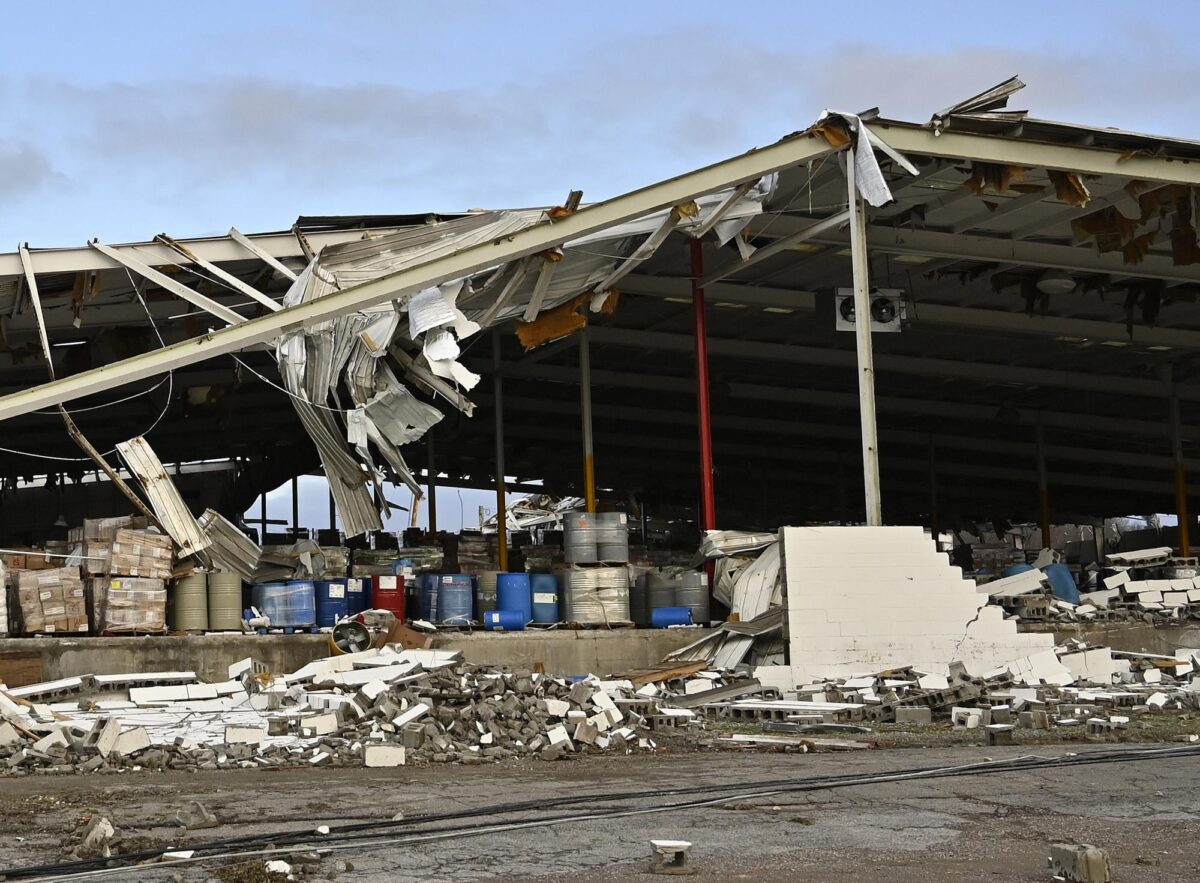 Bão lớn quét qua nhiều tiểu bang, ít nhất 70 người thiệt mạng ở Kentucky