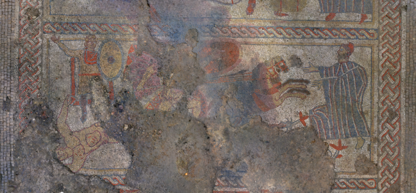 Bức tranh khảm La Mã 1,700 năm tuổi và biệt thự cổ được phát hiện tại Anh 