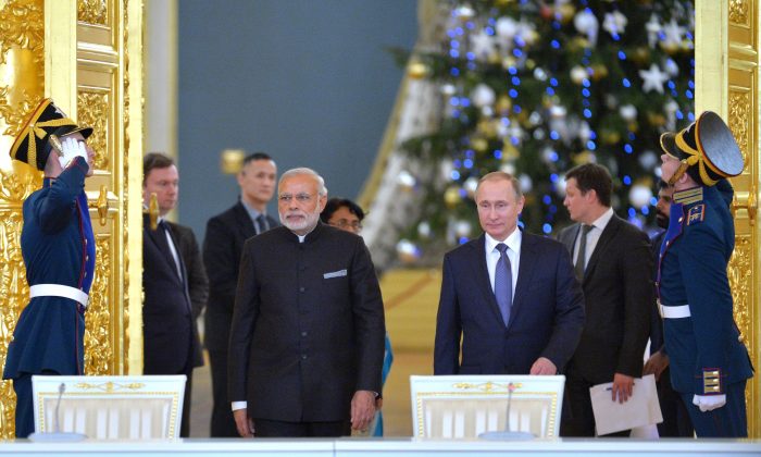 Ấn Độ muốn cả Nga và Hoa Kỳ là đồng minh chống lại Trung Quốc
