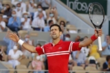 Novak thi đấu tại giải Pháp Mở rộng