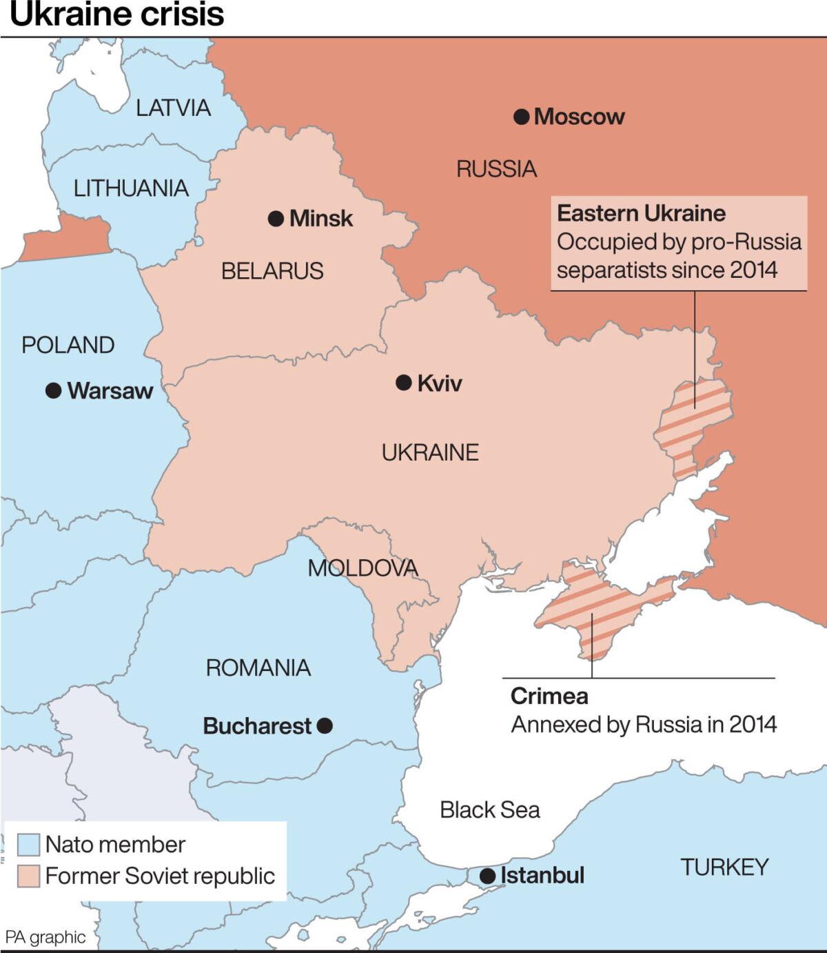 Giám đốc Tình báo Quốc phòng Anh: Nga khai triển thêm lực lượng quân sự gần Ukraine