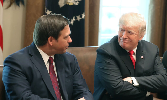 Thống đốc Florida Ron DeSantis lên tiếng về tin đồn xích mích với ông Trump