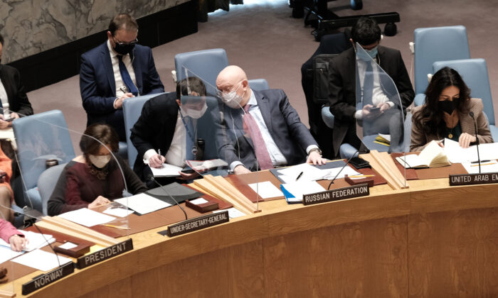 Hội đồng Bảo an Liên Hiệp Quốc nhóm họp về căng thẳng Nga-Ukraine
