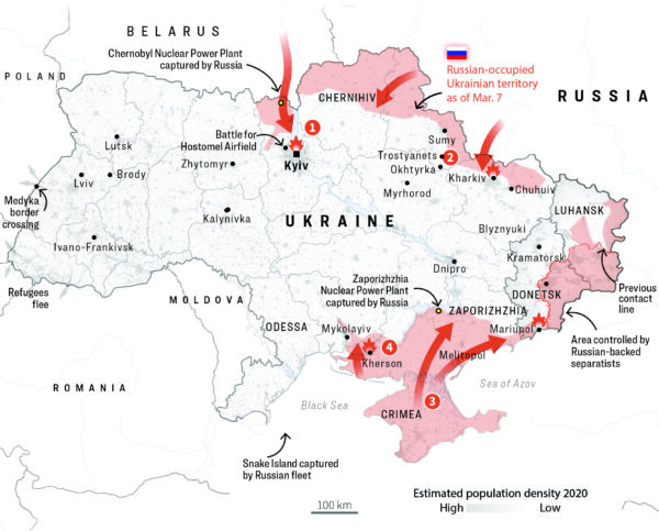 Người tị nạn từ các khu vực bị ảnh hưởng nặng nề ở miền Đông Ukraine đến Ba Lan