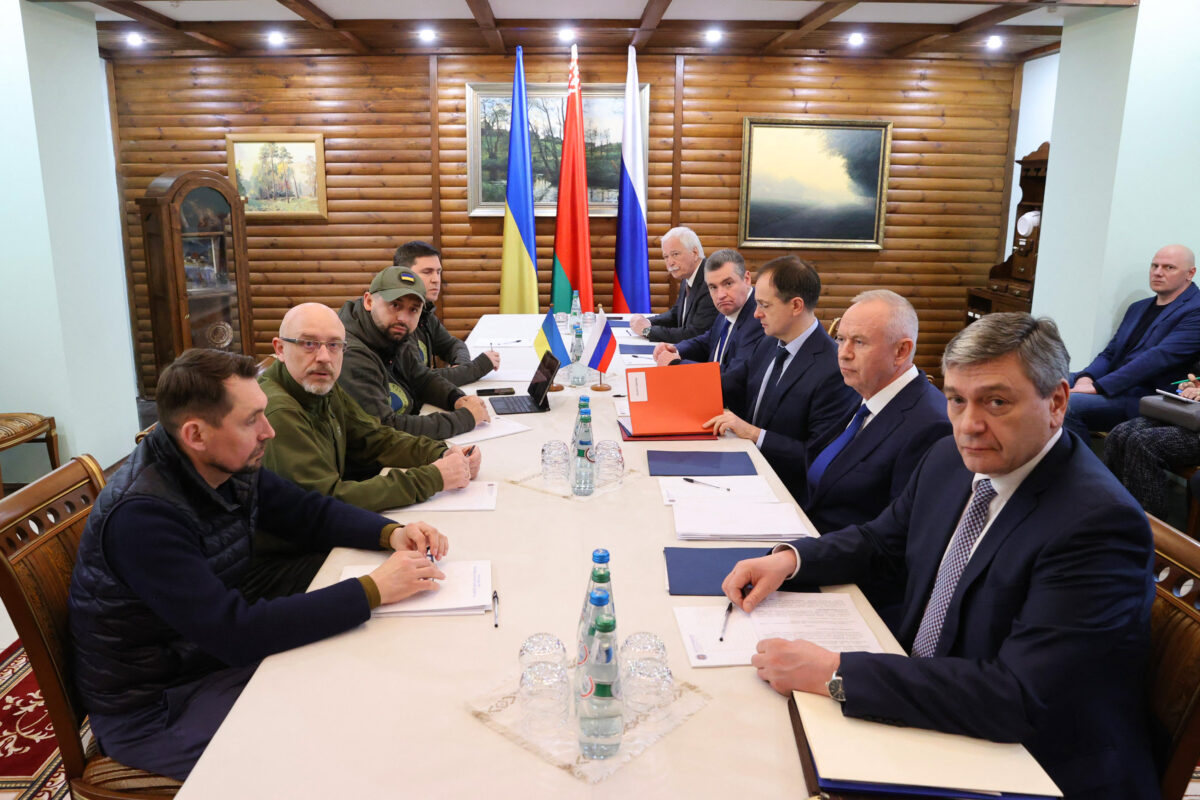 Nga-Ukraine kết thúc vòng đàm phán thứ ba