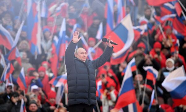 TT Putin tổ chức mít tinh trọng đại, tuyên bố Nga sẽ giành thắng lợi ở Ukraine