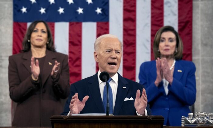 Tổng thống Biden bàn về Nga, lạm phát, và đại dịch trong Thông điệp Liên bang đầu tiên