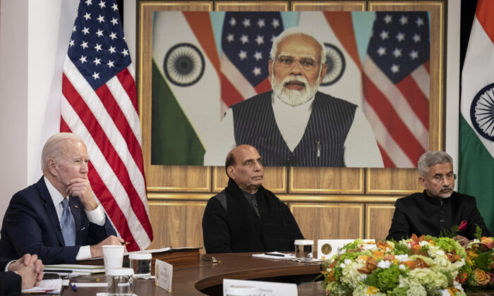 Trung Quốc lộ diện sau cuộc họp giữa Tổng  thống Biden và Thủ tướng Modi