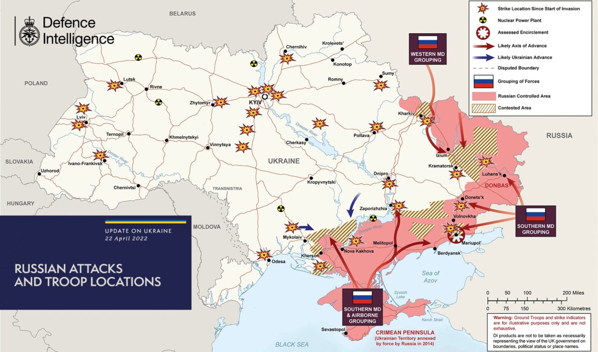 Quan chức Điện Kremlin tái khẳng định mục tiêu chiếm giữ hành lang Donbas-Crimea