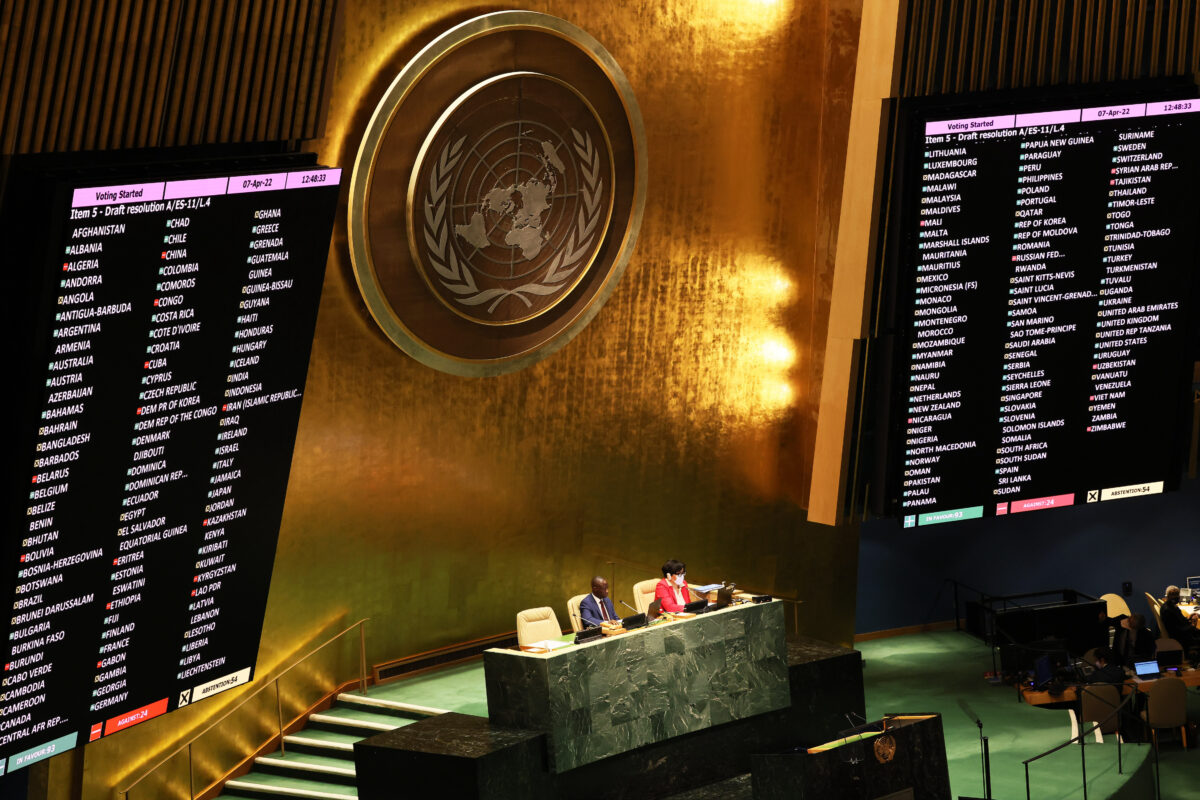 Nga bị loại khỏi Hội đồng Nhân quyền Liên Hiệp Quốc