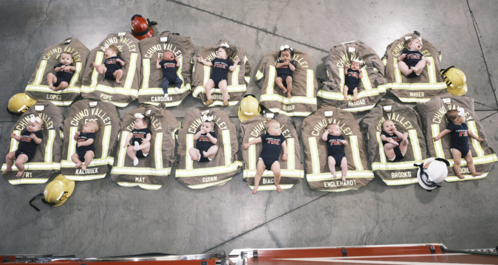 15 trẻ sơ sinh chào đời trong 1 năm tại một sở cứu hỏa