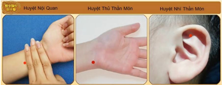 3 huyệt vị giúp an thần, cải thiện chứng mất ngủ hiệu quả