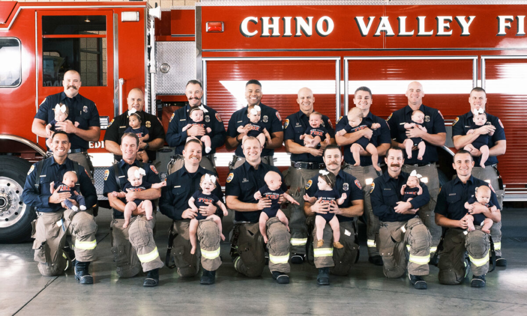 15 lính cứu hỏa tại một quận của California sinh con trong cùng một năm 