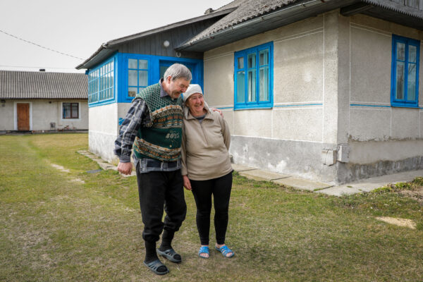làng Ukraine chiến tranh