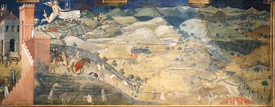 Trị quốc bình thiên hạ: 'Câu chuyện ngụ ngôn về chính phủ tốt' của Lorenzetti