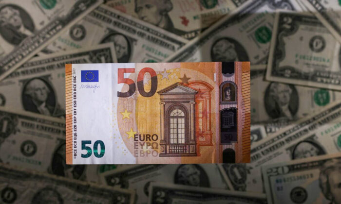 Đồng euro giảm mạnh sau dữ liệu lạm phát