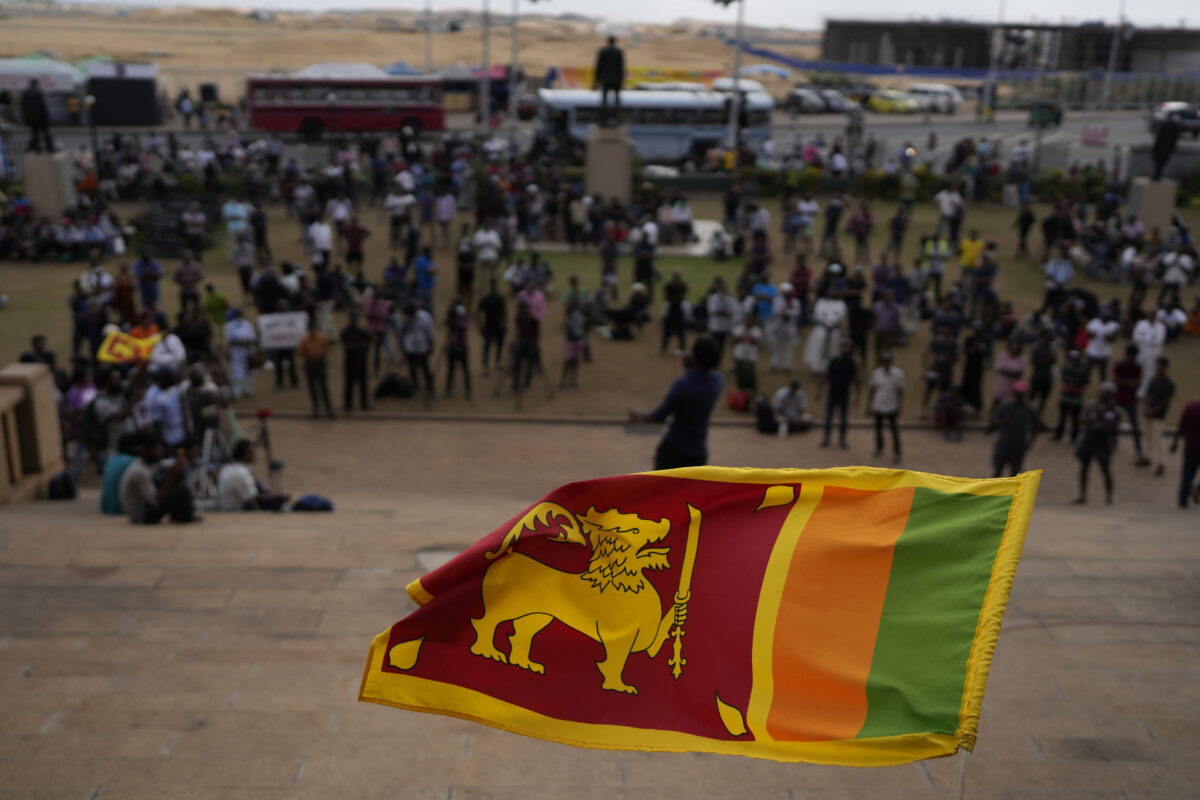 Sri Lanka: Quân đội được điều đến trại biểu tình chống chính phủ bên ngoài dinh tổng thống