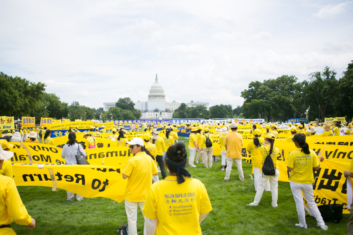 Cuộc tuần hành tại thủ đô Hoa Kỳ kêu gọi chấm dứt hoạt động thu hoạch nội tạng cưỡng bức từ các học viên Pháp Luân Công của ĐCSTQ