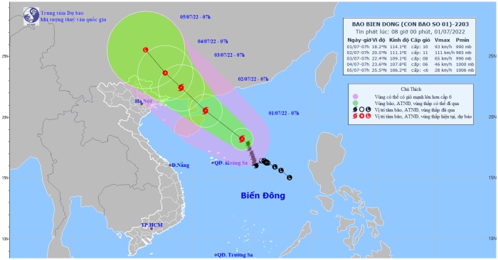 Tin Việt Nam ngày 1/7: Giá gas giảm tháng thứ 3 liên tiếp; bão CHABA giật cấp 14, Quảng Ninh, Hải Phòng cần chú ý