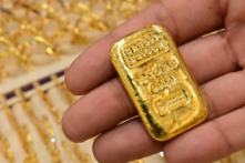 Giá vàng đạt mức thấp nhất trong chín tháng