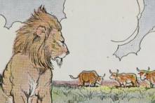 truyện ngụ ngôn Ba chú bò và Sư tử