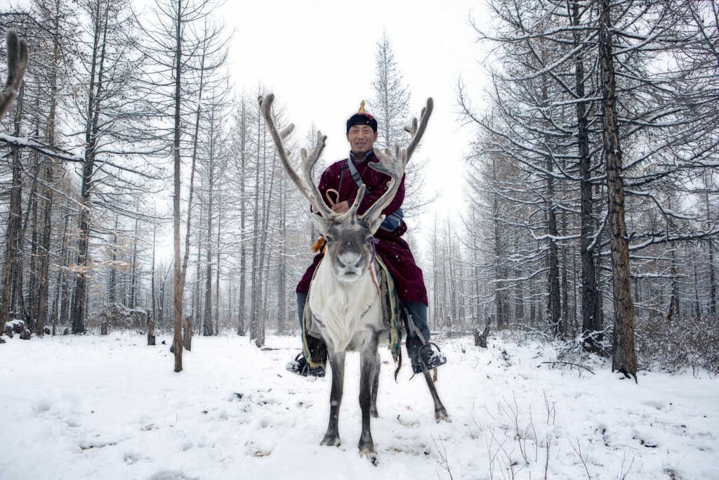 Nhiếp ảnh: Cuộc sống của những người chăn tuần lộc ở vùng biên giới Mông Cổ và Siberia