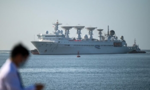 ‘Tàu do thám’ của Trung Quốc cập cảng Sri Lanka, tuân theo các điều kiện nhất định