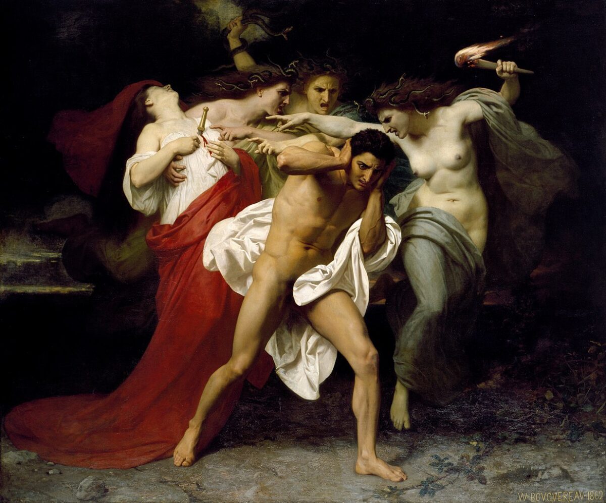 Tai ương của lòng thù hận: ‘Orestes bị truy đuổi bởi những nữ quỷ Báo Thù’