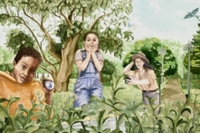 Truy tìm kho báu bằng GPS truyền cảm hứng tình yêu thiên nhiên và địa lý cho trẻ em