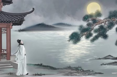 Trăng sáng đêm Rằm – Thi từ xưa lộng lẫy