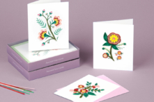 Thông điệp thiện lương trong những tấm thiệp giấy xoắn thủ công