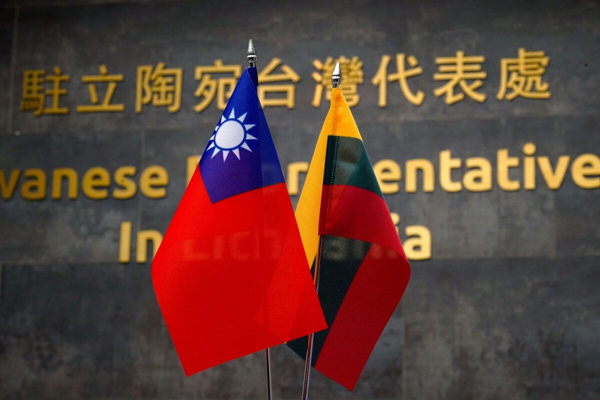 Đài Loan: Văn phòng Lithuania mới tại Đài Bắc đã bắt đầu hoạt động