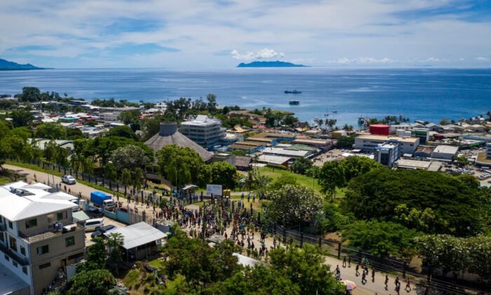 Bộ trưởng Quốc phòng không xác nhận liệu lệnh cấm tàu ​​hải quân Hoa Kỳ của Quần đảo Solomon có áp dụng với Úc hay không