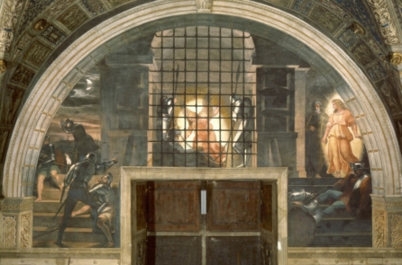 Họa phẩm ‘Sự giải thoát của Thánh Peter’: Đón nhận dẫn dắt của Thần