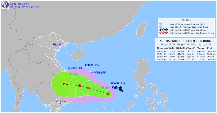 Tin Việt Nam sáng 13/10: Áp thấp nhiệt đới đang mạnh lên, giá thép xây dựng tiếp tục giảm mạnh