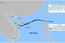 Bão số 6 Nesat trên biển Đông