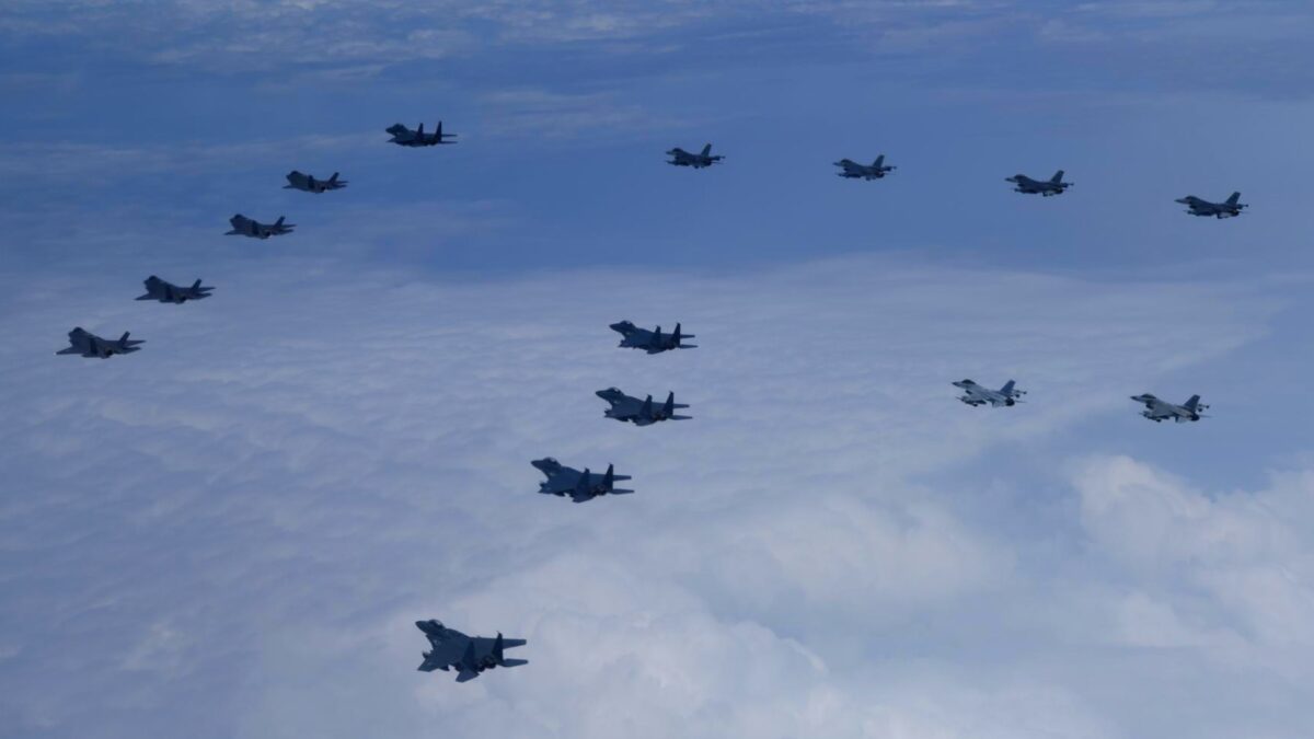 Mỹ-Hàn tập trận không quân quy mô lớn trước hành động khiêu khích hỏa tiễn của Bắc Hàn