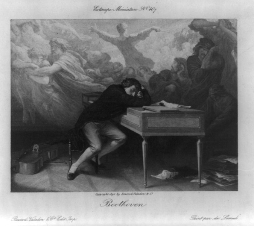 Bản thảo âm nhạc của Beethoven và cảnh giới Thần thánh