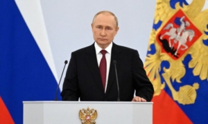 Tổng thống Putin ký luật sáp nhập, chính thức hợp nhất 4 khu vực của Ukraine