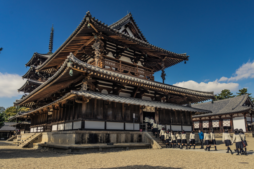 Ngôi chùa Phật giáo ra đời thứ hai của Nhật Bản: Horyuji