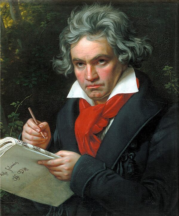 Chân dung “Beethoven” năm 1820 của Karl Joseph Stieler. (Ảnh: Tài sản công)