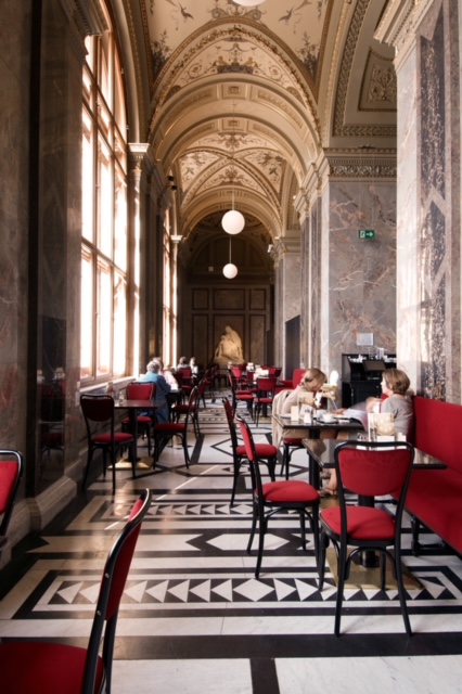Cà phê kết hợp nhà hàng tại Bảo tàng Kunsthistorisches ở Vienna. (Ảnh: Đăng dưới sự cho phép của Bảo tàng Kunsthistorisches ở Vienna)