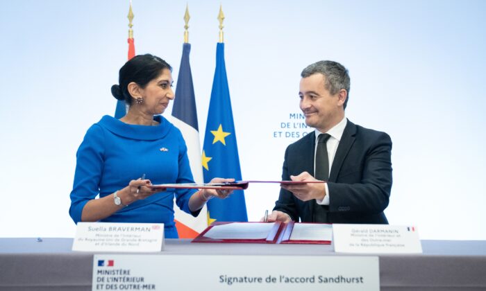 Anh-Pháp ký thỏa thuận mới nhằm hạn chế hoạt động vượt eo biển bất hợp pháp
