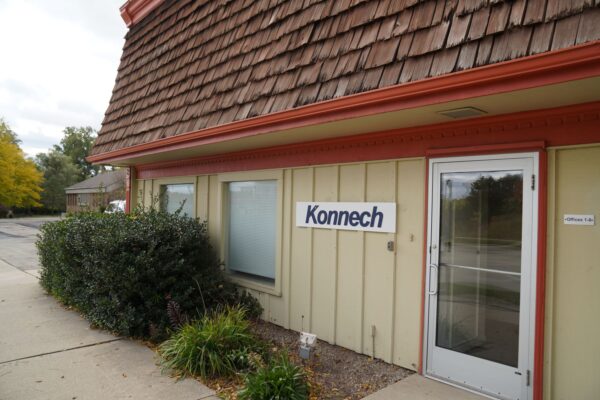 Văn phòng của Công ty Konnech ở Okemos, Michigan, gần Lansing, hôm 08/10/2022. (Ảnh: Steven Kovac/Epoch Times)
