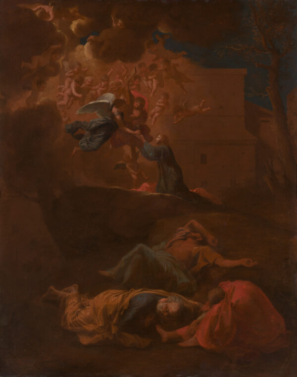 Bức tranh sơn dầu trên chất liệu đồng quý hiếm của họa sĩ Poussin trong triển lãm The Met 