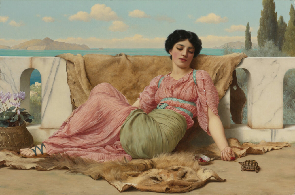 Nhu mì ưu nhã: Mộng cảnh được thể hiện chân thực bằng tài năng của Họa sĩ John William Godward