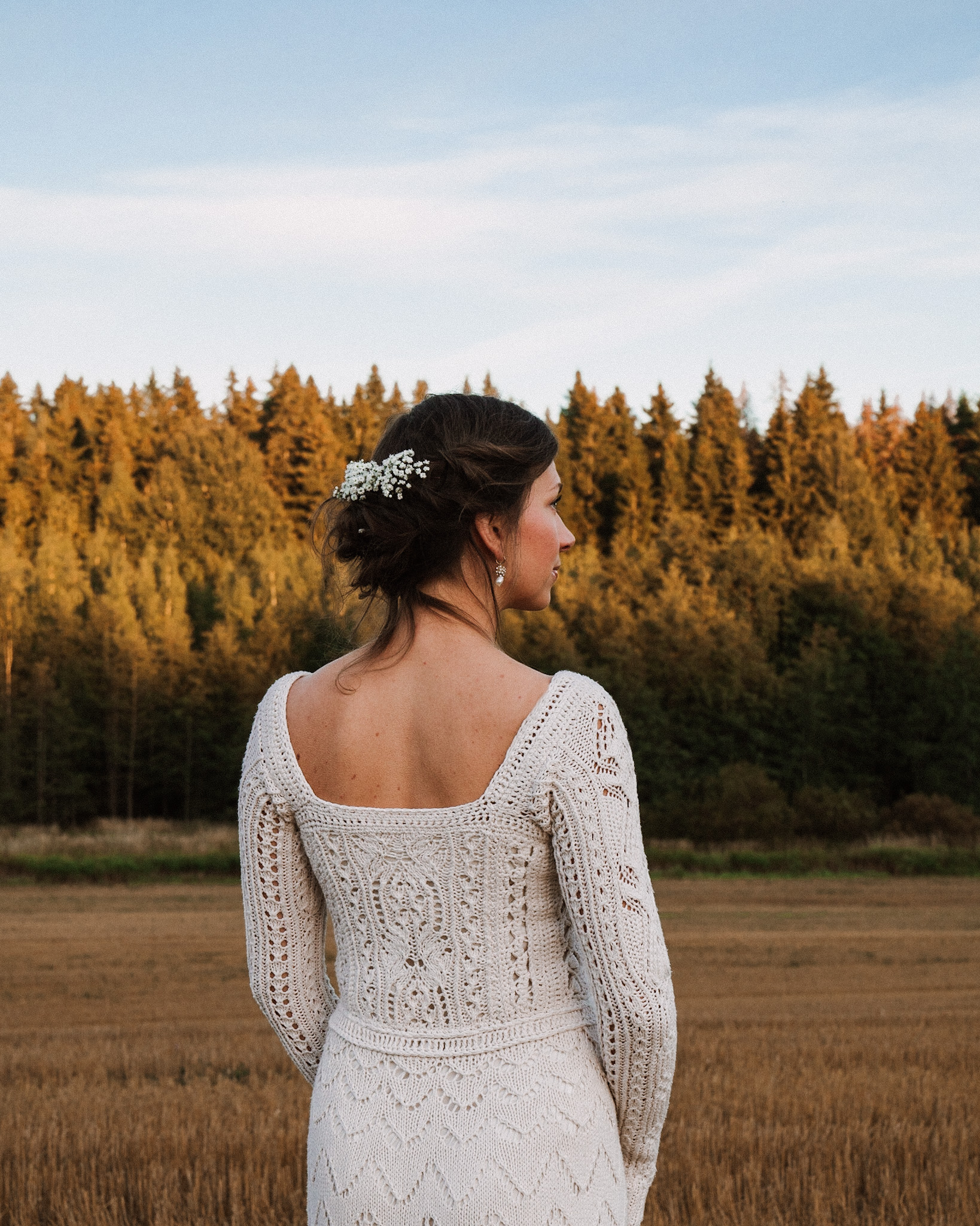 Cô dâu tự tay đan chiếc đầm cưới của mình: ‘Việc này thật đặc biệt’