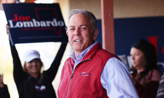 Thành viên Đảng Cộng Hòa Joe Lombardo thắng cử ghế Thống đốc Nevada, vượt lên ông Steve Sisolak của Đảng Dân Chủ