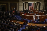 Chủ tịch Hạ viện Hoa Kỳ Nancy Pelosi (Dân Chủ-California) nói chuyện tại Hạ viện ở Hoa Thịnh Đốn hôm 17/11/2022. (Ảnh: Anna Moneymaker/Getty Images)