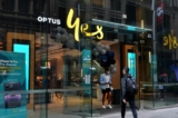 Toàn cảnh một cửa hàng Optus ở Sydney, Úc hôm 22/09/2022. (Ảnh: AAP Image/Bianca De Marchi)